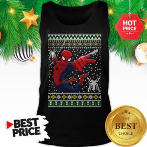 Amazing Spider Man Ugly Christmas Tank Top