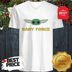 Baby Yoda Force Star Wars A Good V-Neck