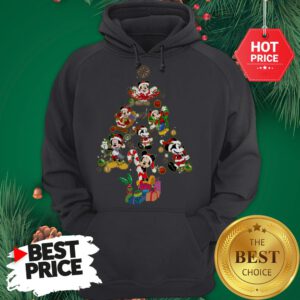 Mickey Mouse Christmas Tree Hoodie