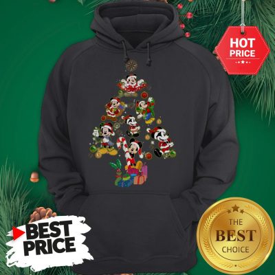 Mickey Mouse Christmas Tree Hoodie