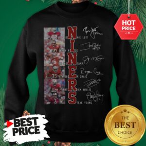 Niners Signatures Ronnie Lott Jerry Rice San Francisco 49ers Sweatshirt