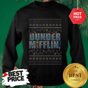 Offcial Dunder Mifflin Christmas Sweatshirt