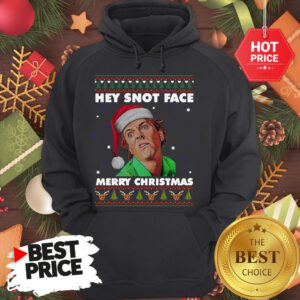 Official Drop Dead Fred Hey Snot Face Merry Christmas Ugly Christmas Hoodie