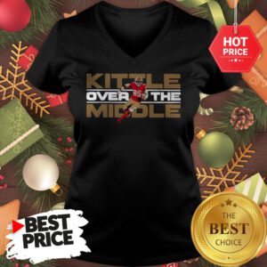 Official George Kittle Kittle Over The Middle V-Neck