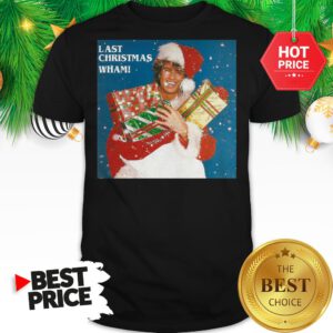 Official George Michael Last Chraistmas Wham Shirt
