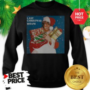 Official George Michael Last Christmas Wham Sweatshirt