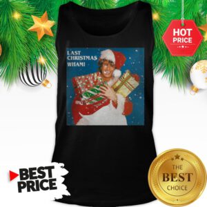 Official George Michael Last Christmas Wham Tank Top