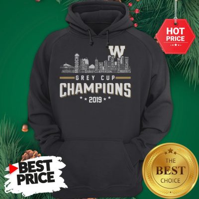 Official Grey Cup Champions 2019 Hoodie