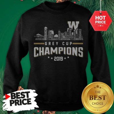 Official Grey Cup Champions 2019 Sweatshirt