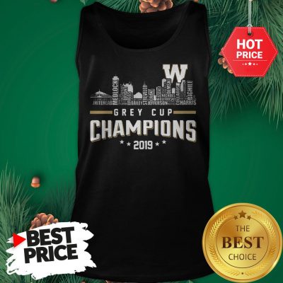 Official Grey Cup Champions 2019 Tank Top