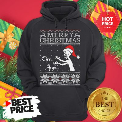Official Merry Christmas Mutant Enemy Grr Argh Hoodie