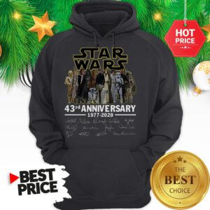 Official Star Wars 43rd Anniversary 1977-2020 Signatures Hoodie