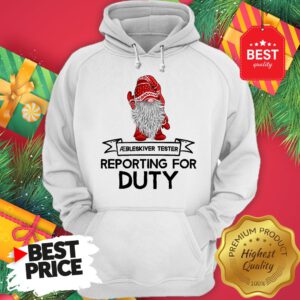 Reporting For Duty Gnomes Christmas Hoodie