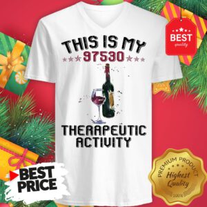 This Is My 97530 Therapeutic Activity V-Neck