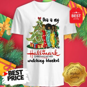 This Is My Hallmark Christmas Movie Watching Blanket V-Neck