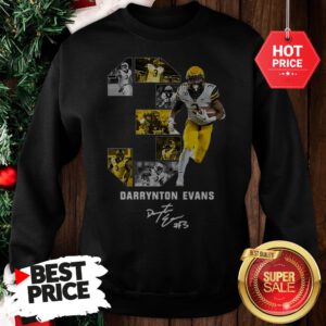 03 Darrynton Evans Signature Appalachian State Mountaineers Sweatshirt