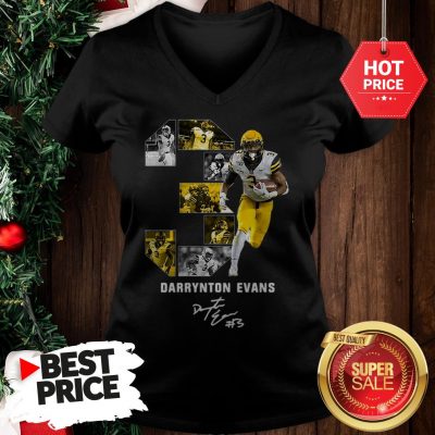 03 Darrynton Evans Signature Appalachian State Mountaineers V-Neck