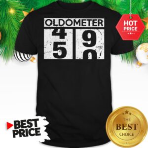 50th Birthday Oldmeter 49 50 Funny Shirt