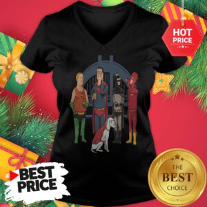 Avengers King Of The Hill Justice League V-Neck
