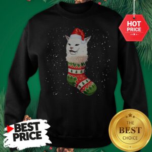 Cat Ugly Christmas Cat In Stocking Ugly Christmas Kids Sweatshirt