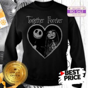 Heart Jack Skellington Love Sally Together Forever Sweatshirt