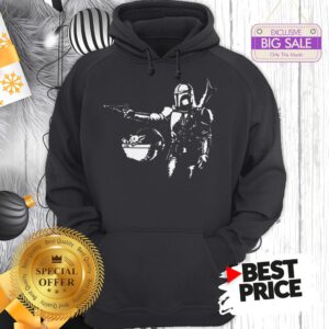 Hit Pulp Fiction Pulp Mando The Mandalorian Baby Yoda Hoodie