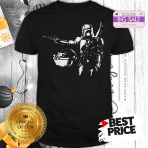 Hit Pulp Fiction Pulp Mando The Mandalorian Baby Yoda Shirt