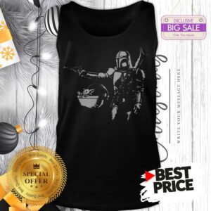 Hit Pulp Fiction Pulp Mando The Mandalorian Baby Yoda Tank Top