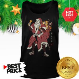 Hot Santa Samurai Funny Tank Top