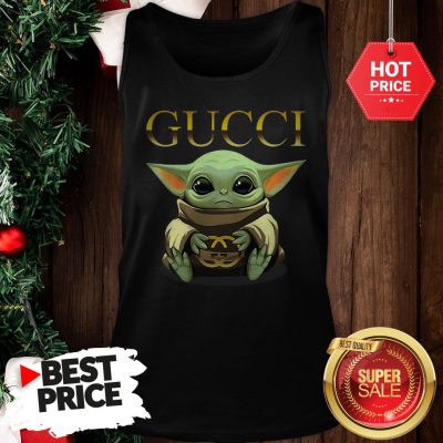 Like Baby Yoda Hug Gucci Tank Top