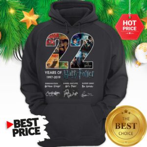 Official 22 Years Of 1997 2019 Harry Potter Thank You For The Memories Hoodie