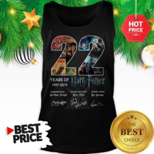 Official 22 Years Of 1997 2019 Harry Potter Thank You For The Memories Tank Top