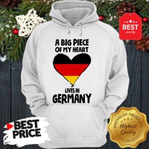 Official A Big Piece Of My Heart Lives In Germany Hoodie