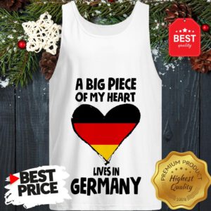 Official A Big Piece Of My Heart Lives In Germany Tank Top