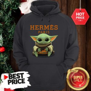 Official Baby Yoda Hug Hermes Paris Hoodie