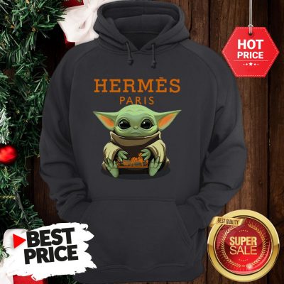 Official Baby Yoda Hug Hermes Paris Hoodie