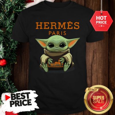 Official Baby Yoda Hug Hermes Paris Shirt