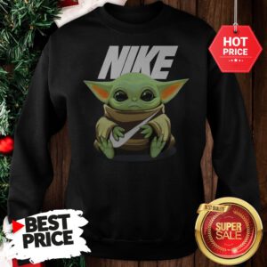 Official Baby Yoda Hug Nike Sweatshirt