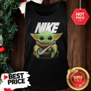 Official Baby Yoda Hug Nike Tank Top