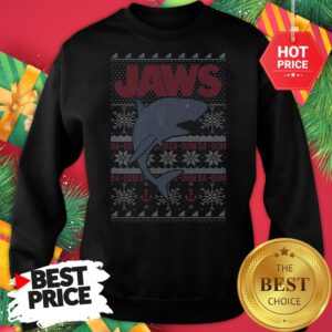 Official Blizzard Bay Shark Ugly Christmas Sweatshirt