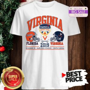 Official Capital One Orange Bowl Florida Gators vs Virginia Cavaliers 2019 Shirt