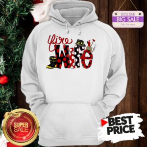 Official Firefighter Fire Wife Hoodie