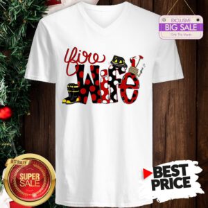 Official Firefighter Fire Wife V-Neck