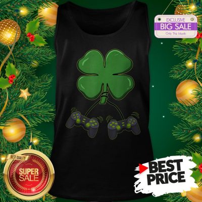 Official Four Leaf Clover Video Game Controllers TankTop