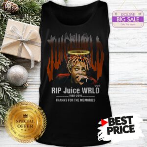 Official Hot Rip Juice WRLD 1998 2019 Thanks For The Memories Tank Top