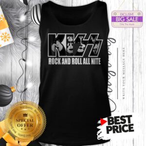 Official KISS Rock And Roll All Nite Tank Top