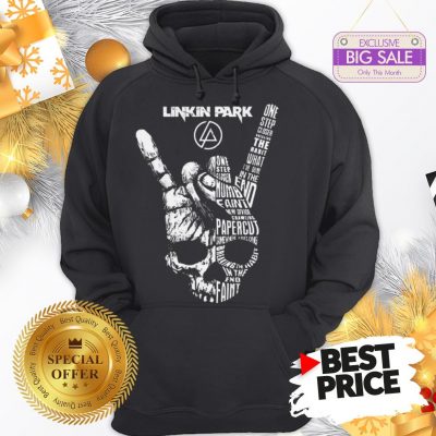 Official Like Top Linkin Park Rock Sign Skull Hoodie