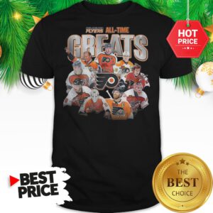 Official Philadelphia Flyers All-time Greats Signatures Shirt