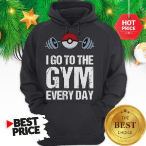 Official Pokemon I Go To The Gym Everyday Christmas Hoodie