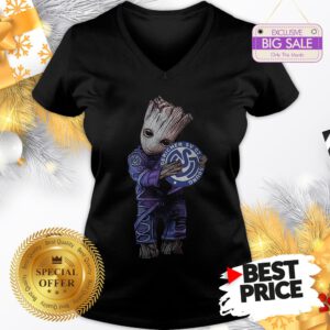 Official Pretty Baby Groot Hug MSV Duisburg V-Neck
